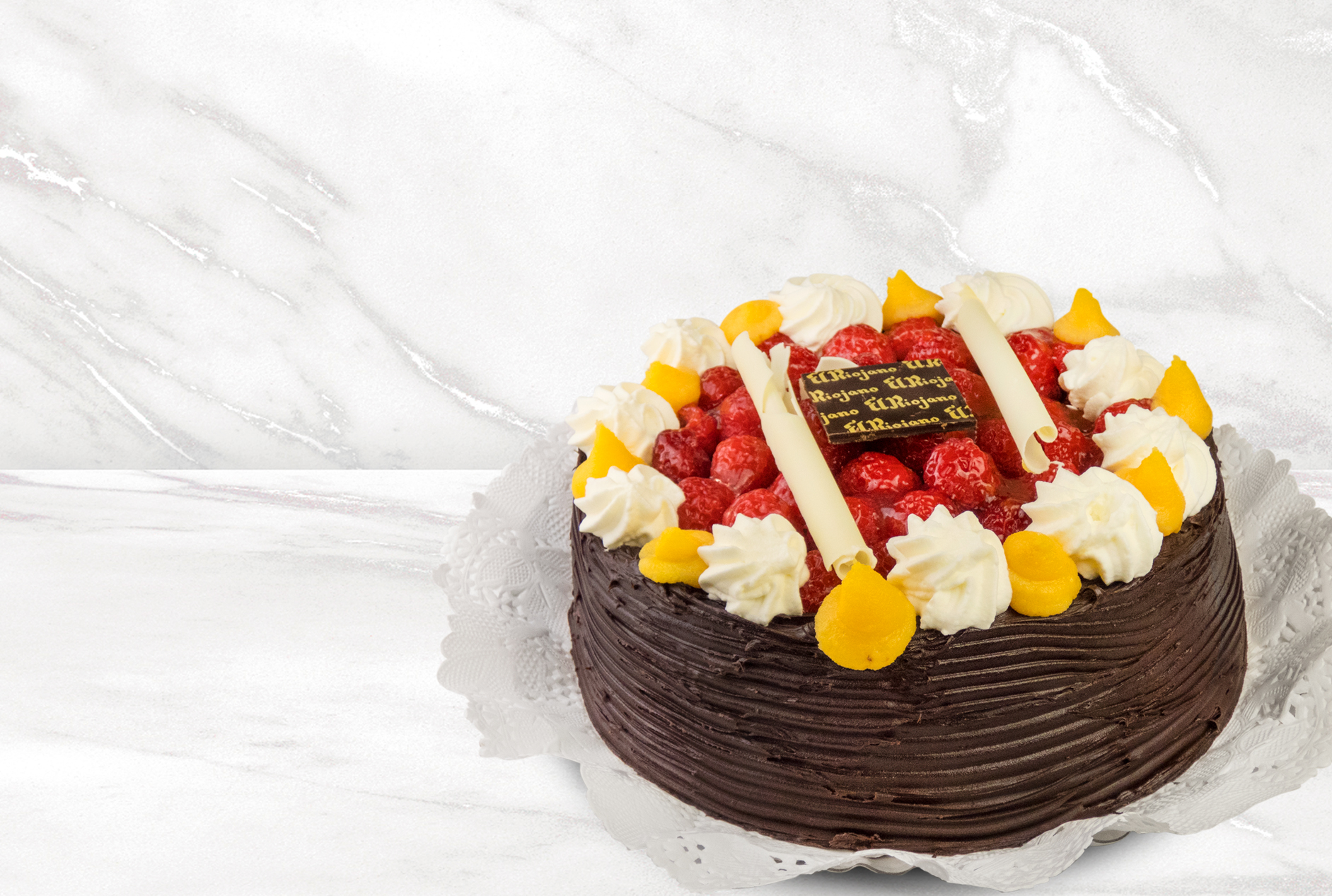 Tarta artesanal de El Riojano